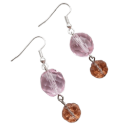 The Motherline Collection - The Gentle Heart - Double Drop Earrings