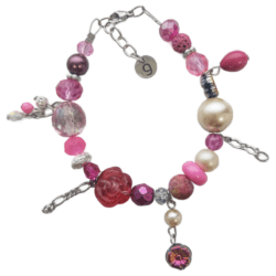 The Motherline Collection - The Radiant Spirit - Shabby Chic Bracelet