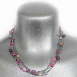 The Motherline Collection - The Radiant Spirit - Three Strand Necklace