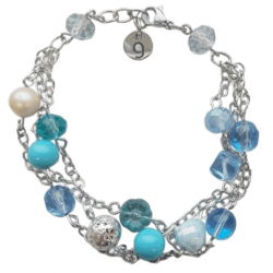 The Motherline Collection - The Serene Presence - Three Strand Bracelet