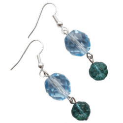 The Motherline Collection - The Serene Presence - Double Drop Earrings