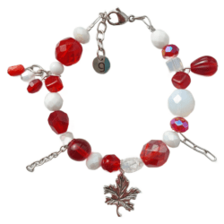 The True North Glam Collection - Great White North - Shabby Chic Bracelet