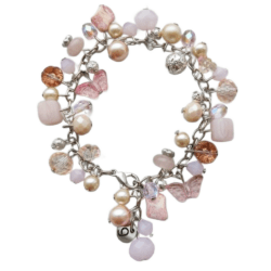 The Motherline Collection - The Gentle Heart - Dainty Chain Long Strand Bracelet
