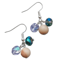 The Orchid Miracle Collection - Greenhouse Glow - Chunky Earrings