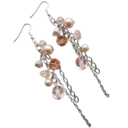 The Motherline Collection - The Gentle Heart - Shoulder Duster Earrings