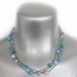 The Motherline Collection - The Serene Presence - Three Strand Necklace