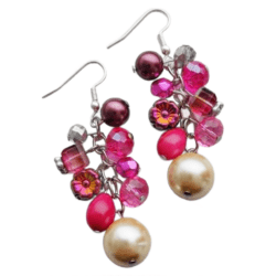 The Motherline Collection - The Radiant Spirit - Pearl Drop Cluster Earring