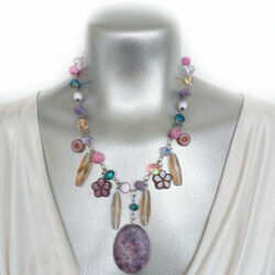 The Orchid Miracle Collection - Botanical Cascade - Necklace