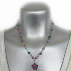 The Orchid Miracle Collection - Sun-Dappled - In Bloom Drop Necklace