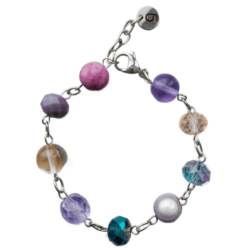 The Orchid Miracle Collection - Aligned Perfection - Chain Link Bracelet