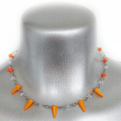Orange Crush Collection - Lazy Days - Sun Ray Necklace