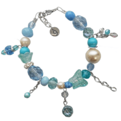The Motherline Collection - The Serene Presence - Shabby Chic Bracelet