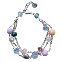 The Orchid Miracle Collection - Perfection - Three Strand Bracelet