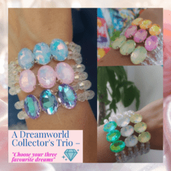 A Dreamworld Collector's Trio – "Choose your favourite dreams."