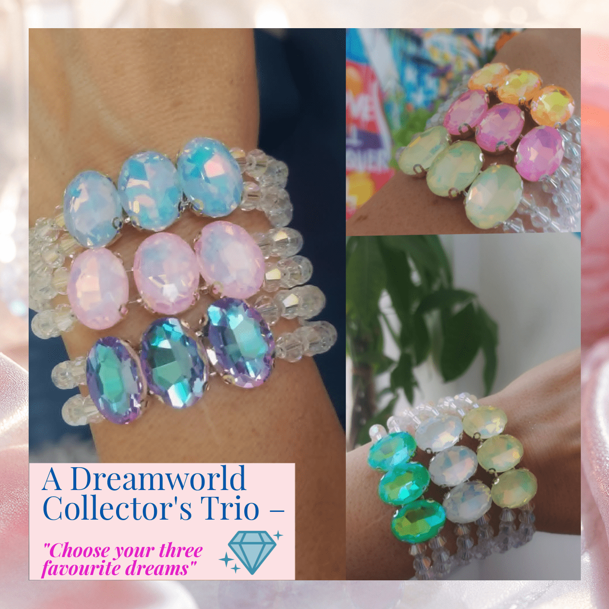 A Dreamworld Collector's Trio – "Choose your favourite dreams."