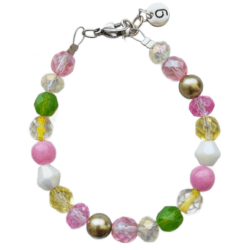 The Tea Rose Collection - Sweet Briar Sophistication - The Midnight Steep - Beaded Bracelet