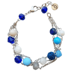 The 7th Inning Spirit Collection - Sinker - Three Strand Bracelet