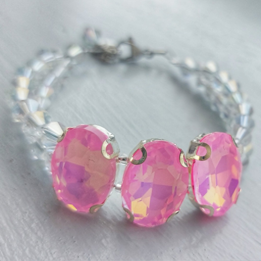 The Dreamworld Statement Bracelet - Cotton Candy Dream - Image 2