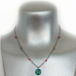 Stranded in Paradise - Melting Molten - Swarovski™ Pendant Drop Necklace