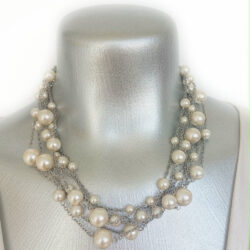 Pearls of Light Collection - Statement Necklace