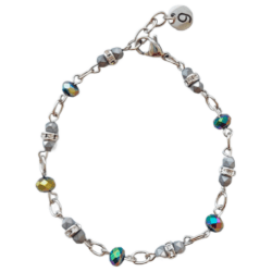 Perseid - Cosmic Kiss - Dainty Rhinestone Bracelet