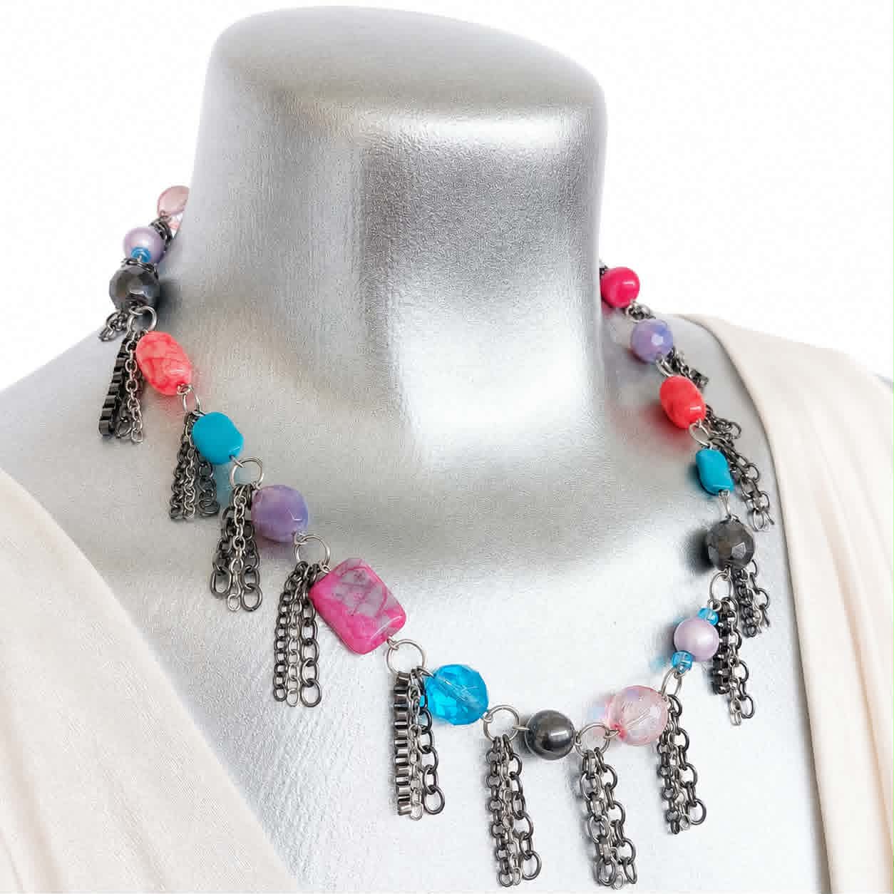 57 & Still Spinning - 01 - Xanadu - Fringe Necklace - Image 2