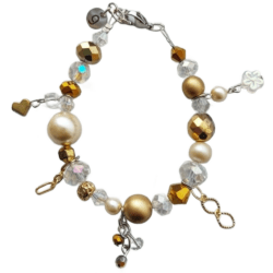 57 & Still Spinning - 56 - Best Is Yet to Come - Shabby Chic Bracelet