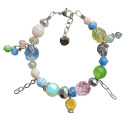 57 & Still Spinning - 37- Happy Place - Shabby Chic Bracelet