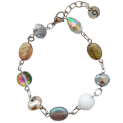 Perseid - Moonbeam - Chain Link Bracelet