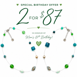 87 & Still Flourishing - Two Necklaces