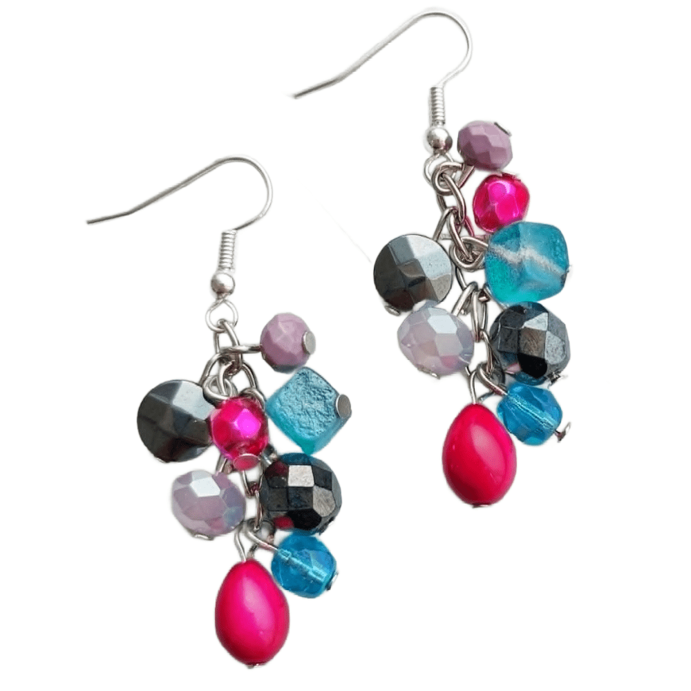 57 & Still Spinning - 13 - Hot Stuff - Chunky Chain Earrings