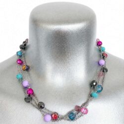 57 & Still Spinning - 05 - Roller Girl - Three Strand Necklace
