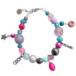 57 & Still Spinning - 18 - The More the Merrier - Shabby Chic Bracelet