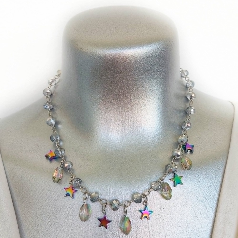 Perseid - Heavenly Bodies - Fringe Necklace