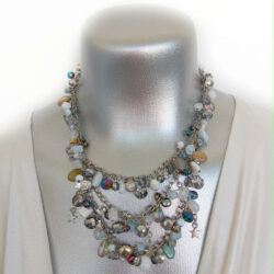 Perseid - Cosmic Spark - Cuff Necklace