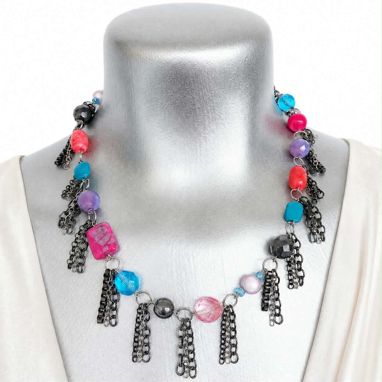 57 & Still Spinning - 01 - Xanadu - Fringe Necklace