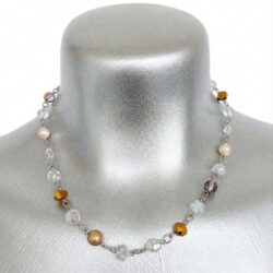 57 & Still Spinning - 45 - Here Comes the Sun - Beaded Necklace
