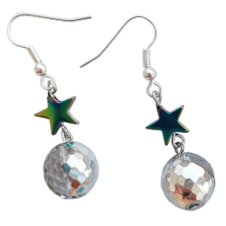 Perseid - Wish Upon a Star - Double Drop Earrings