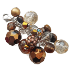 Sample Sale - Cluster Pendant in Bronze & Gold
