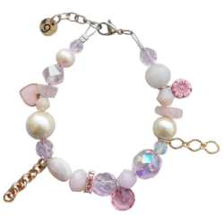 The Piggy Collection - Hello Gorgeous - Swarovski™ Drop Shabby Chic Bracelet