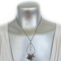 The Steampunk Collection - Rebel Heart - Drop Necklace