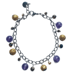 The Carry Forward Collection - Clarity — Amethyst + Lava Rock
