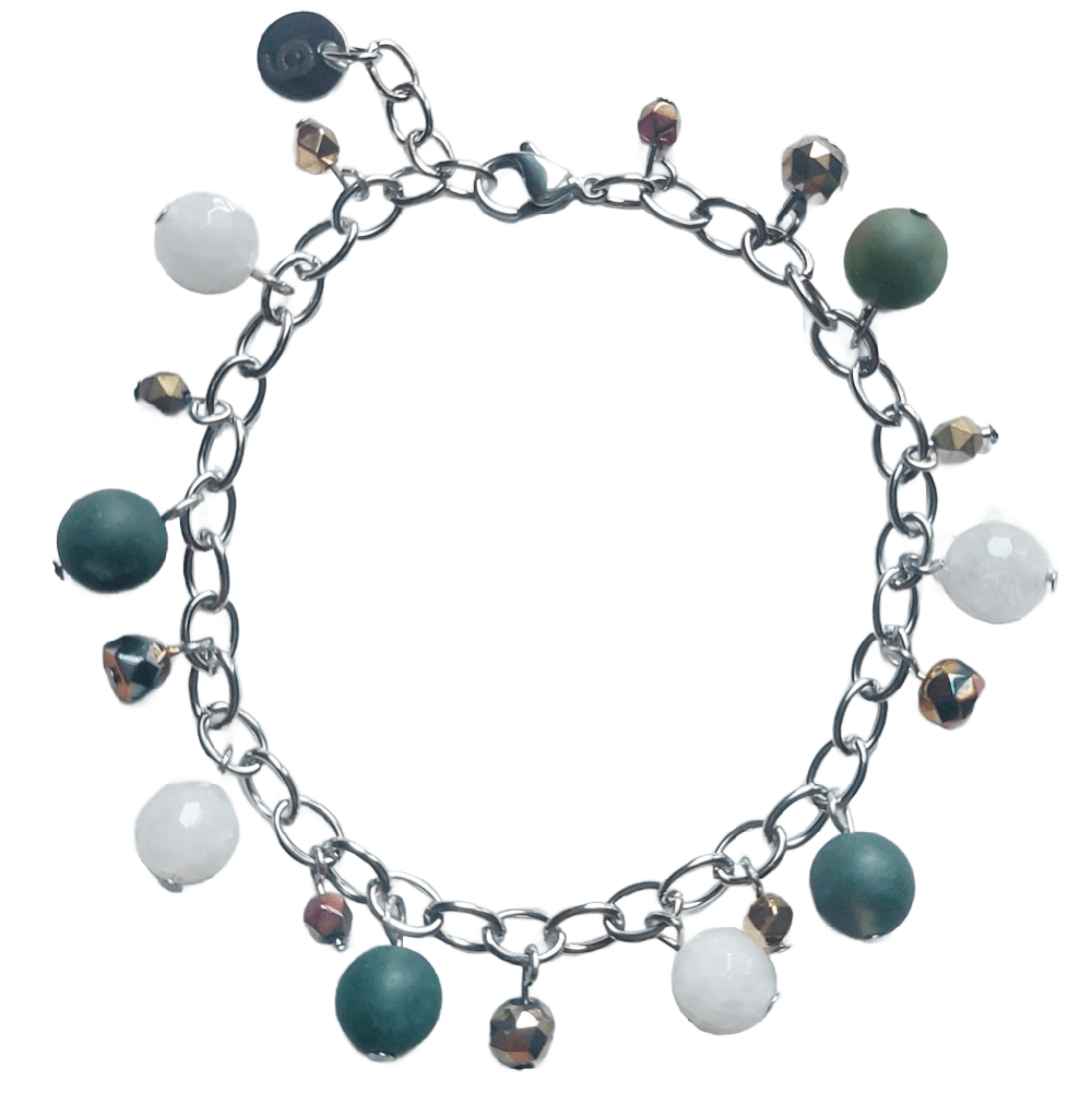 The Carry Forward Collection - Growth — Green Jade + White Quartz