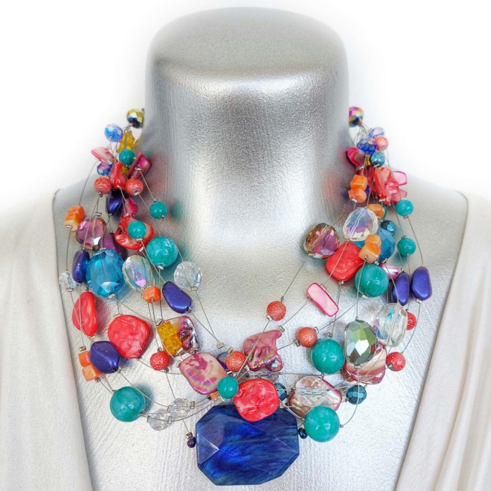 Lucky 13: Loved Again - Tropical Storm - Classic Ten Strand Necklace