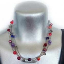 Vamp Collection - Nocturnal Beauty - Three Strand Necklace