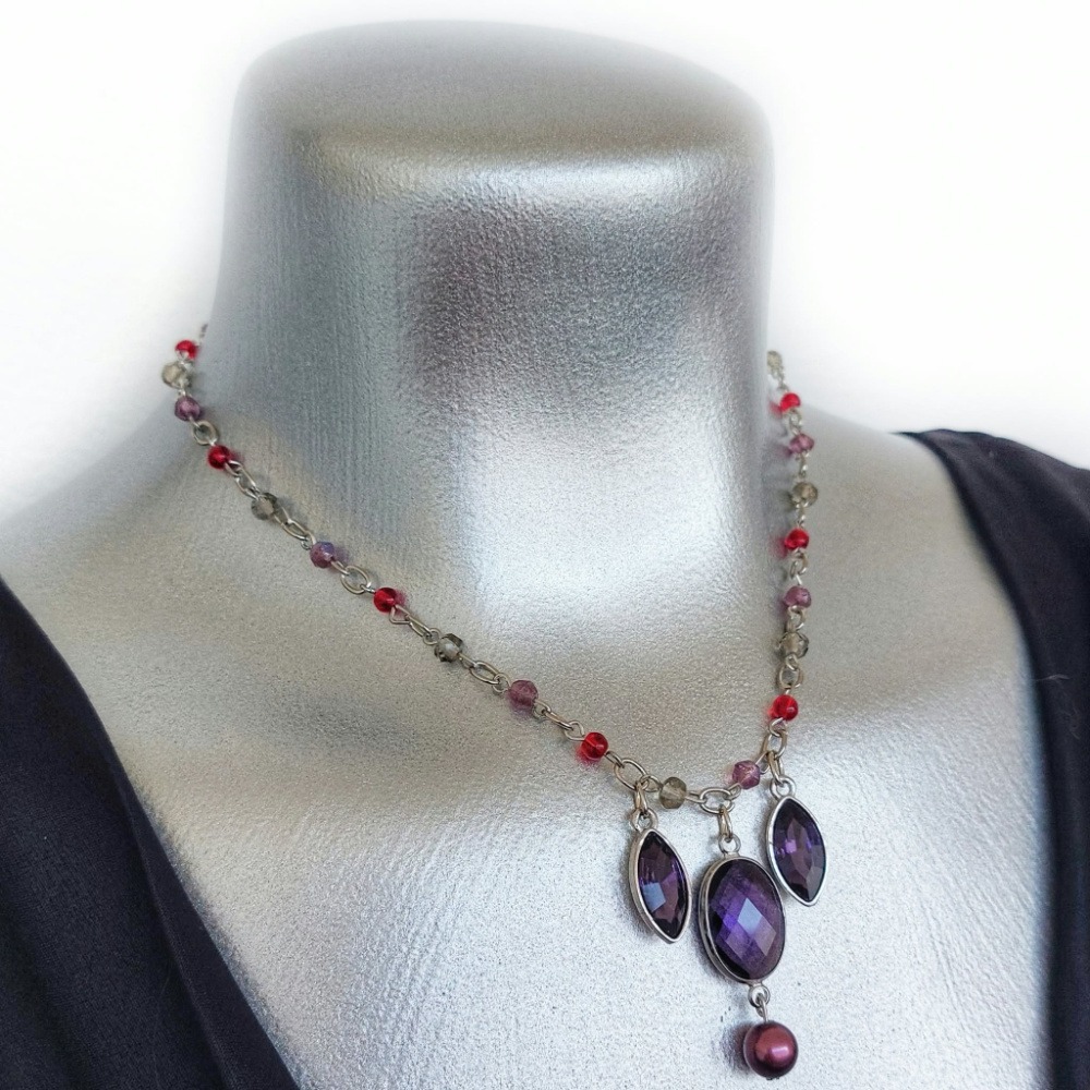 Vamp Collection - The Witching Hour - Pendant Drop Necklace - Image 2