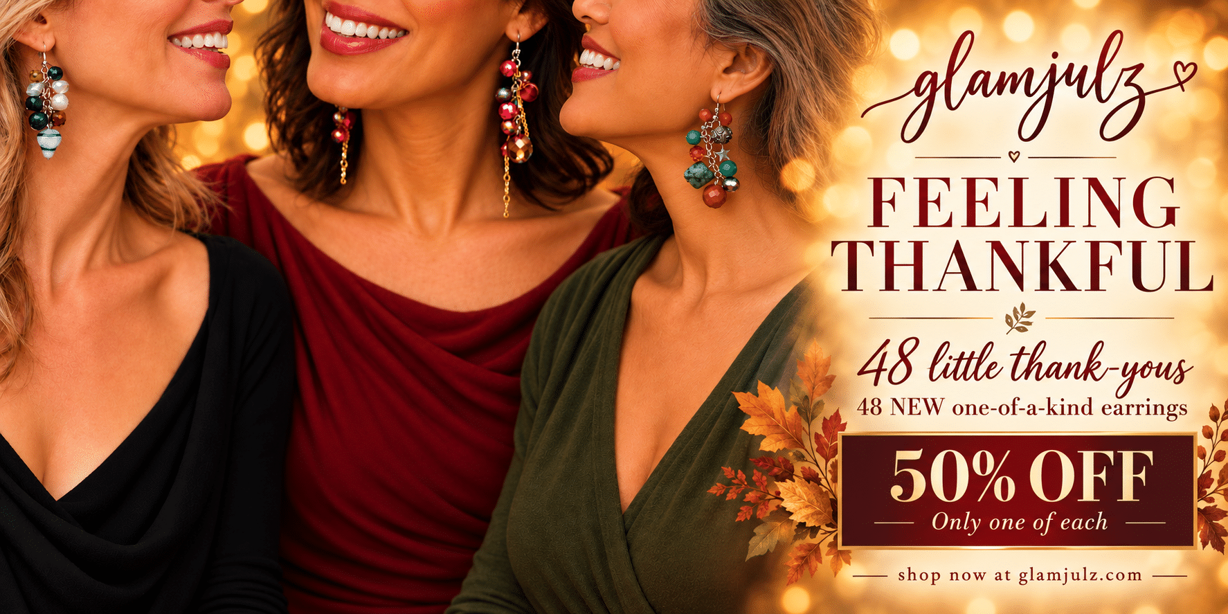 Feeling Thankful Earring Sale