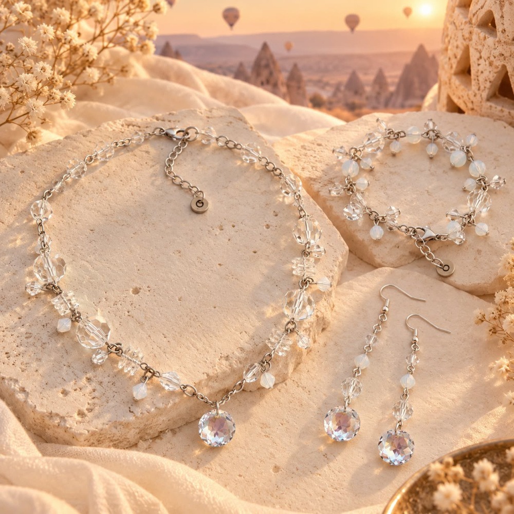 Cappadocia at Dawn - First Light - Earrings - Image 2