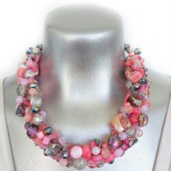 Lucky 13: Loved Again - Pretty In Pink - Classic Rope Necklace