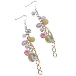 Shoulder Duster Earrings - Golden